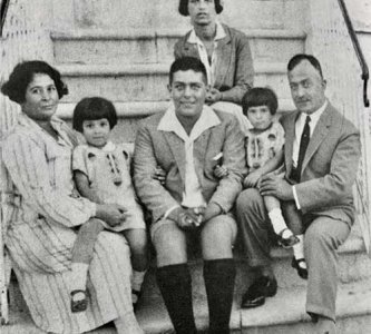 The family of Khalil Sakakini in Jerusalem c. 1928
