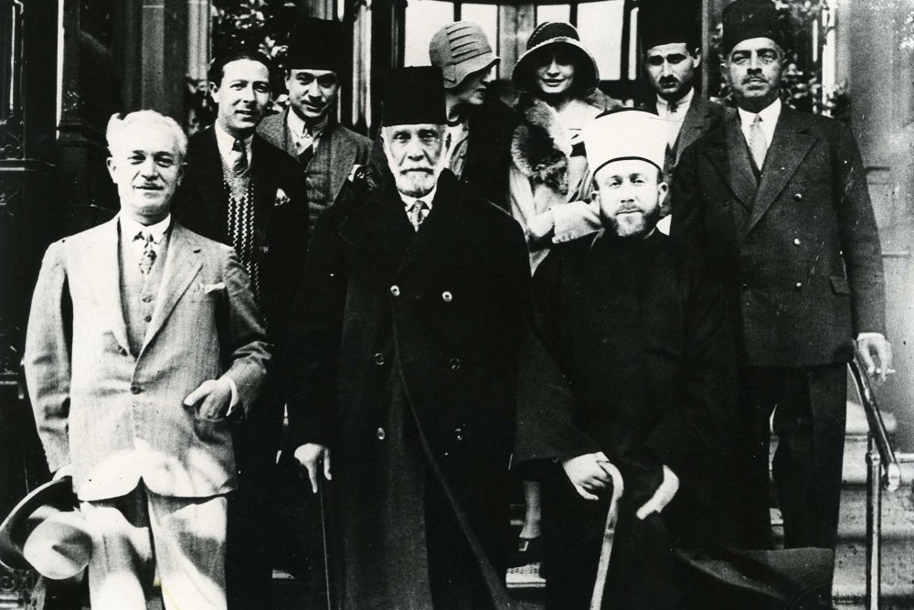 Palestinian delegation in London, March 1930