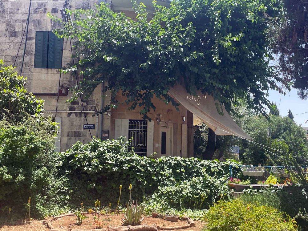 The seized home of Abla Dajani Daoudi, Mounir Kleibo’s mother, in Lower Baq‘a shown on June 10, 2023
