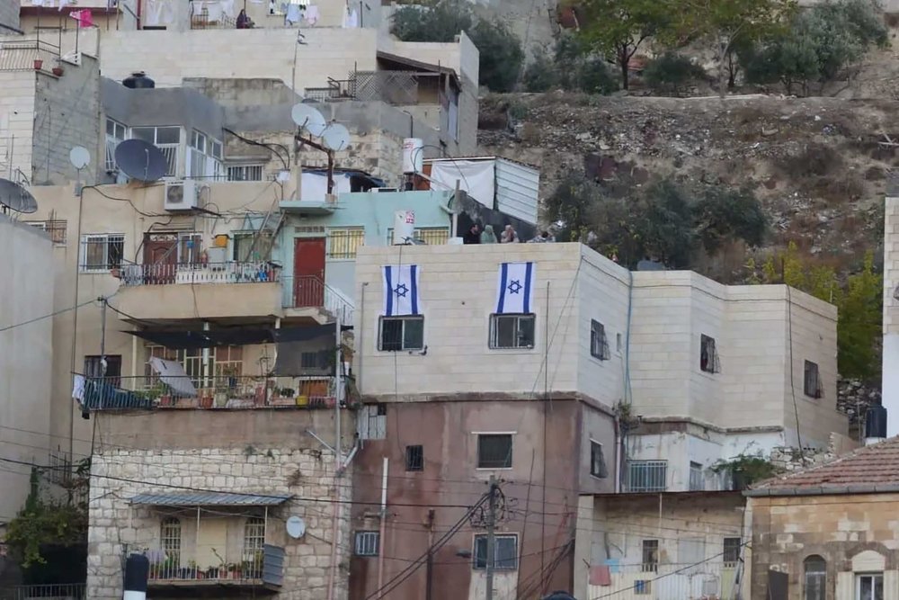 Jewish settlers take over a building in Wadi Hilweh, Silwan, East Jerusalem, July 1, 2021