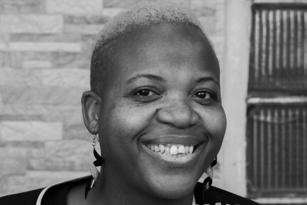 Headshot of South African author Zukiswa Wanner