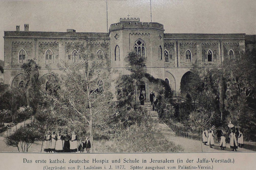Schmidt’s Girls School, Jerusalem, 1887
