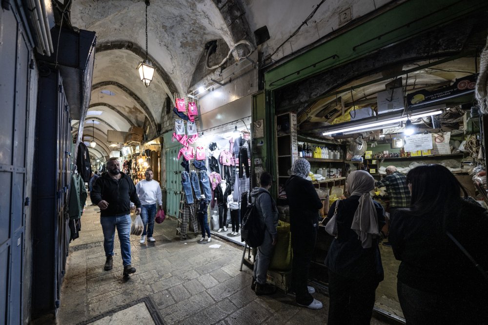 After months of closure, shopkeepers in Jerusalem’s Old City were relieved to see customers on the first day of Ramadan 2024.