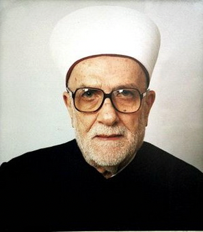 Abd al-Hamid al-Sayih from Palestine at an older stage in his life