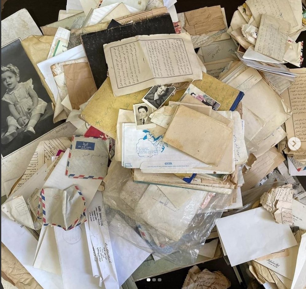 Khazaaen archives letters, photographs and other memorabilia from Jerusalem