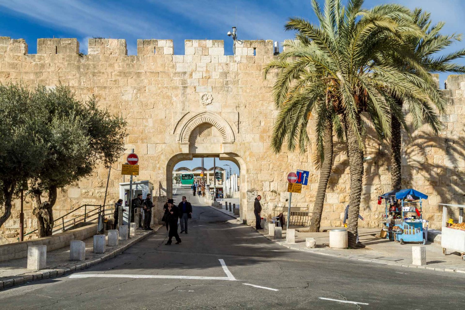 Dung Gate or Bab al-Maghariba, one of the gates to Jerusalem's Old City