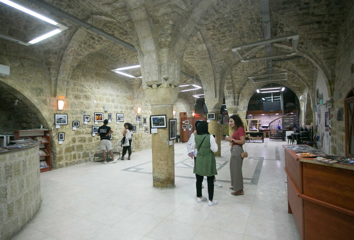 Opening the Souq Stories Exhibit at the African Community Society in the Old City of Jerusalem