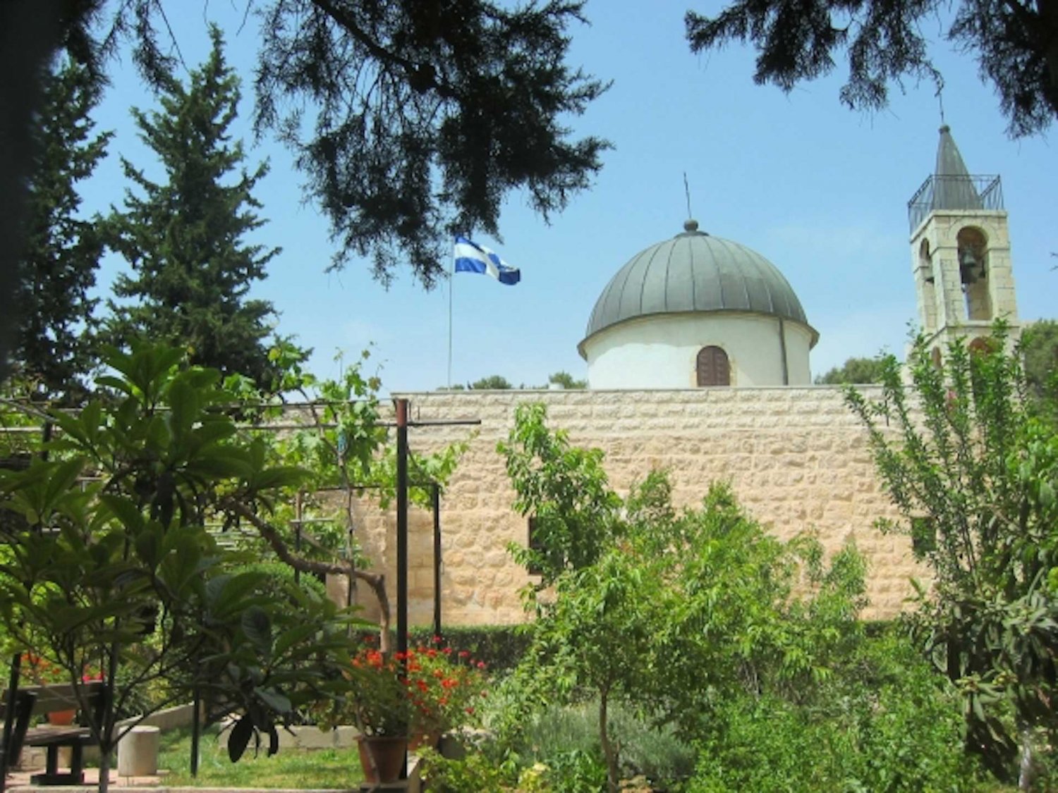 San Simeon Monastery in Qatamon