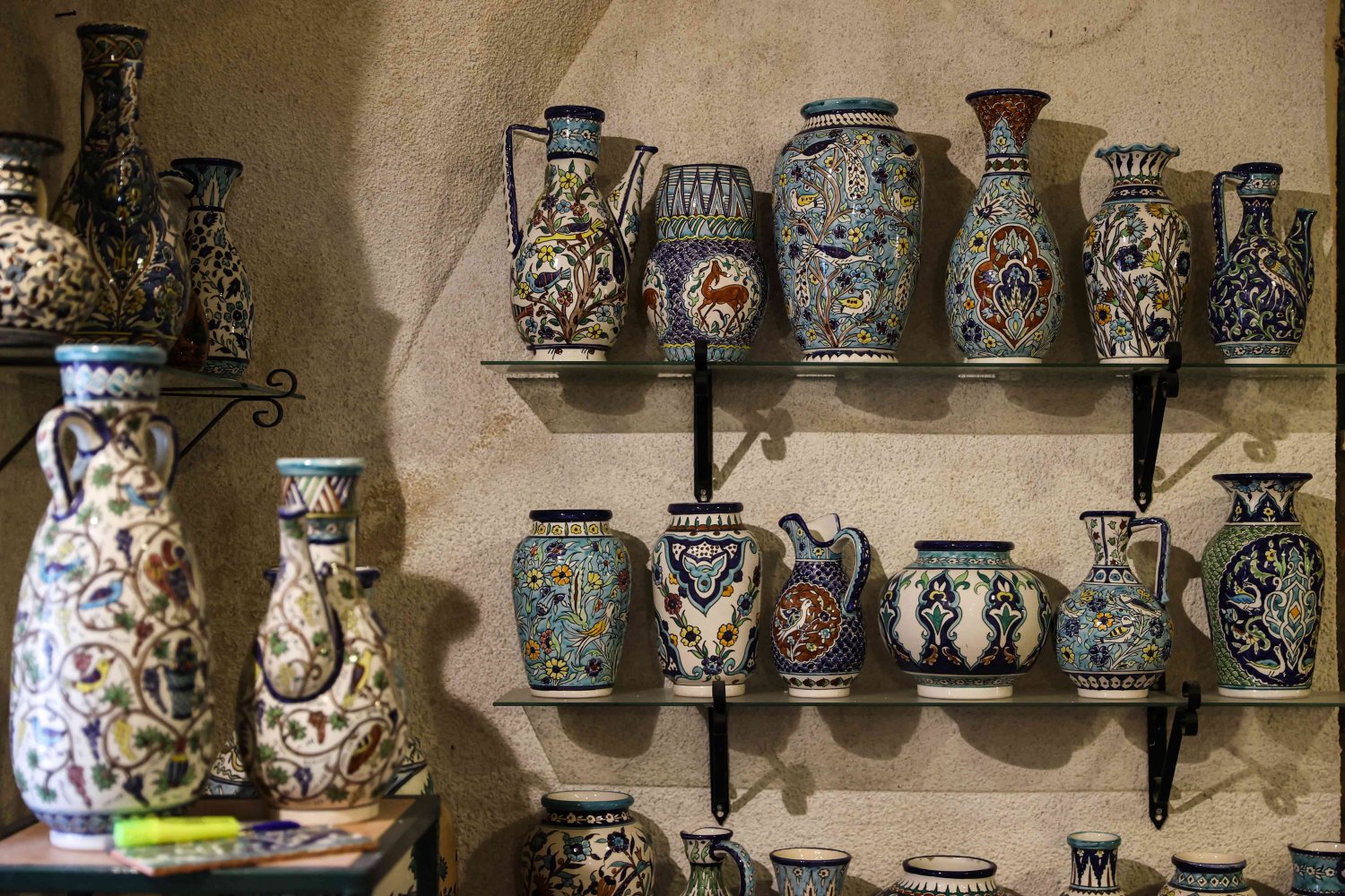 The Balian studio museum displays historic ceramic art pieces from 100 years of Armenian pottery artistry in Jerusalem