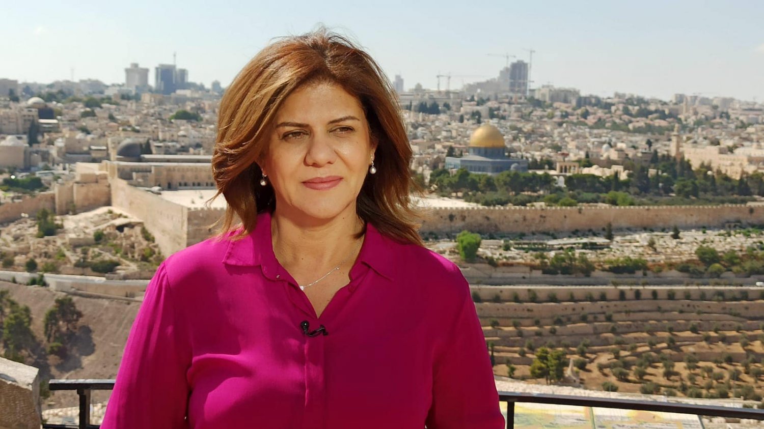 Headshot of Jerusalem journalist Shireen Abu Akleh