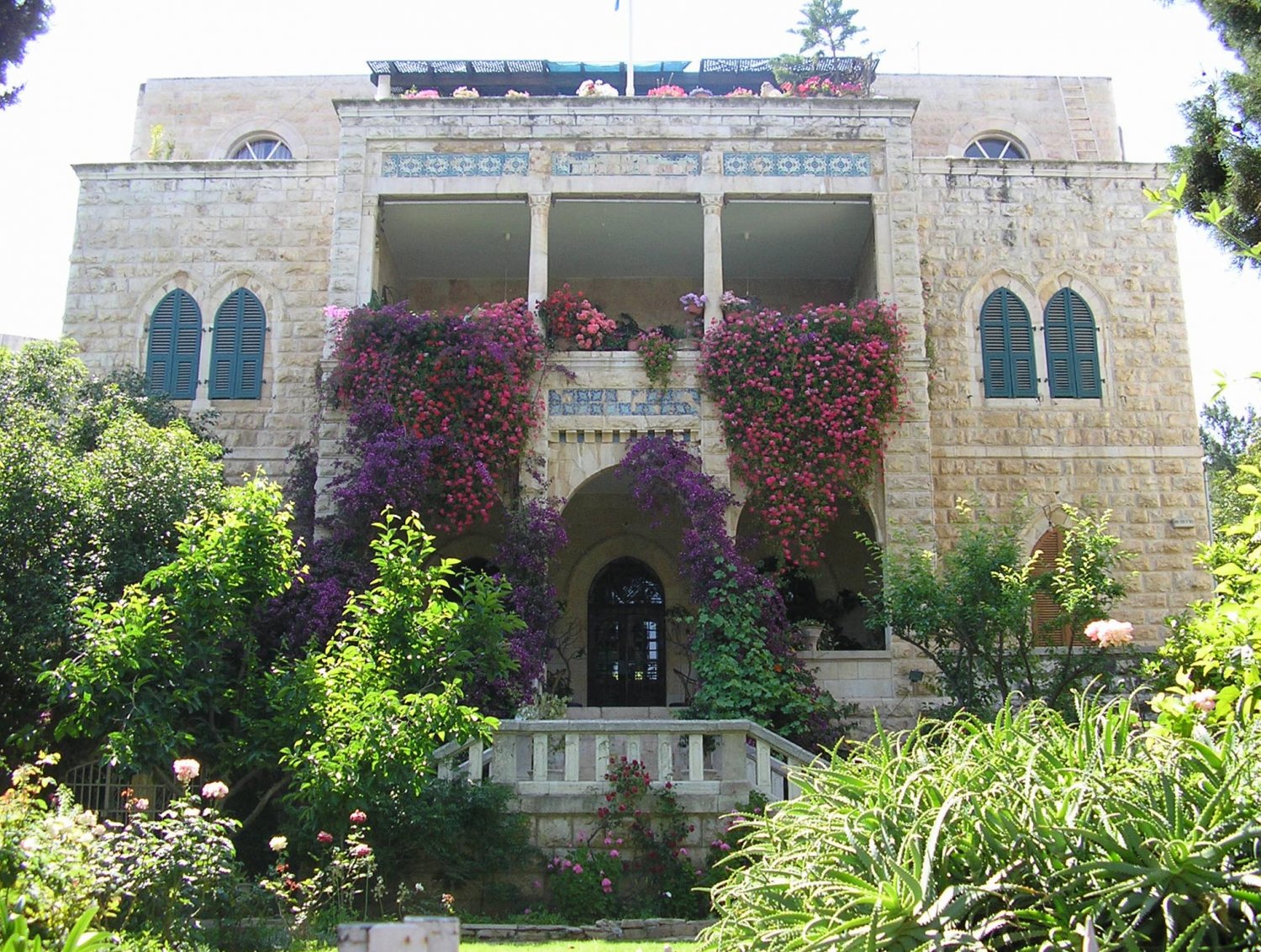 Villa Harun ar-Rashid, built by Hanna Bisharat in 1926, West Jerusalem