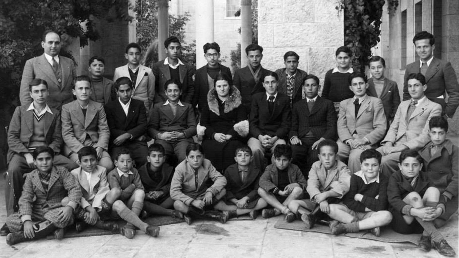 Jerusalem YMCA Boys’ Department, 1937