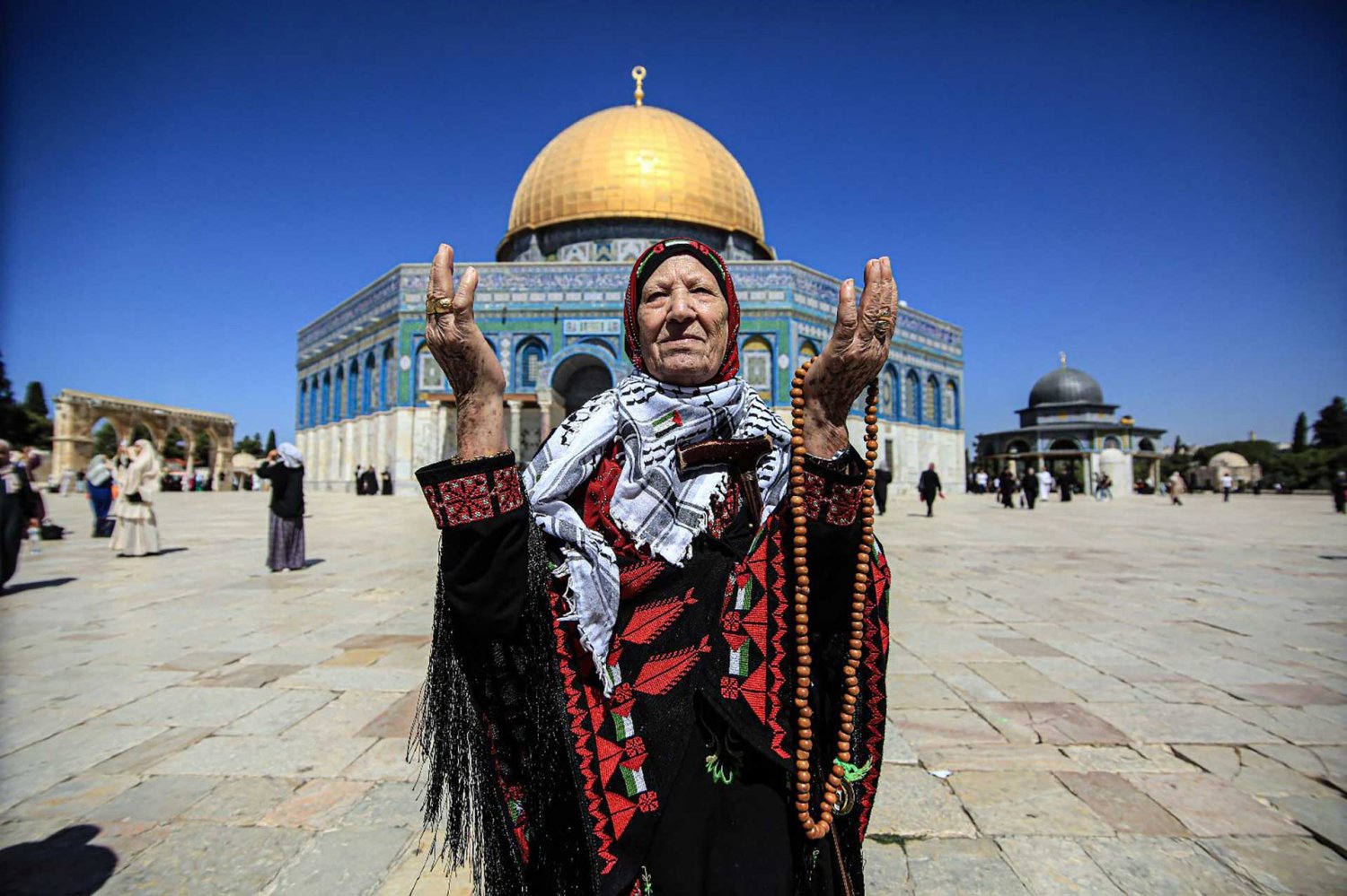 A Palestinian Jerusalemite reflects on the Prophet Muhammad's birthday at al-Aqsa Mosque in Jerusalem