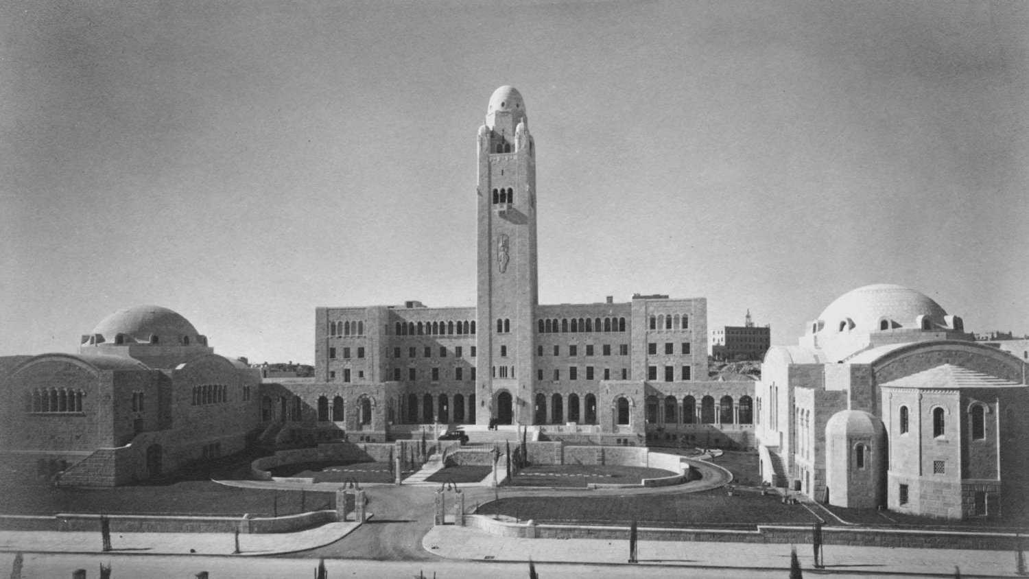 The Jerusalem YMCA in 1933