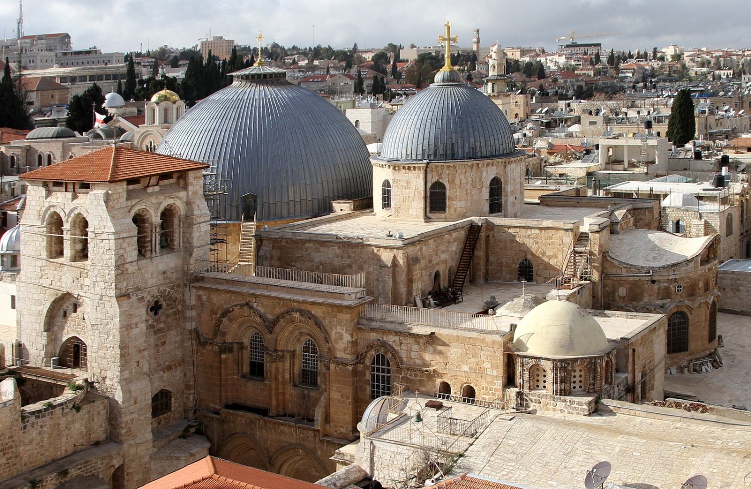 The Holy Sepulchre in the Old City of Jerusalem, March 3, 2010