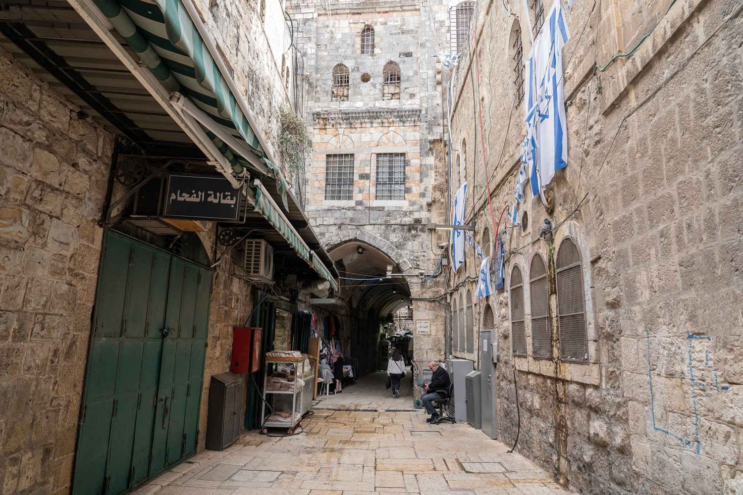 Activity in Jerusalem's Old City has ground to a halt since Israel declared war on Gaza in October.