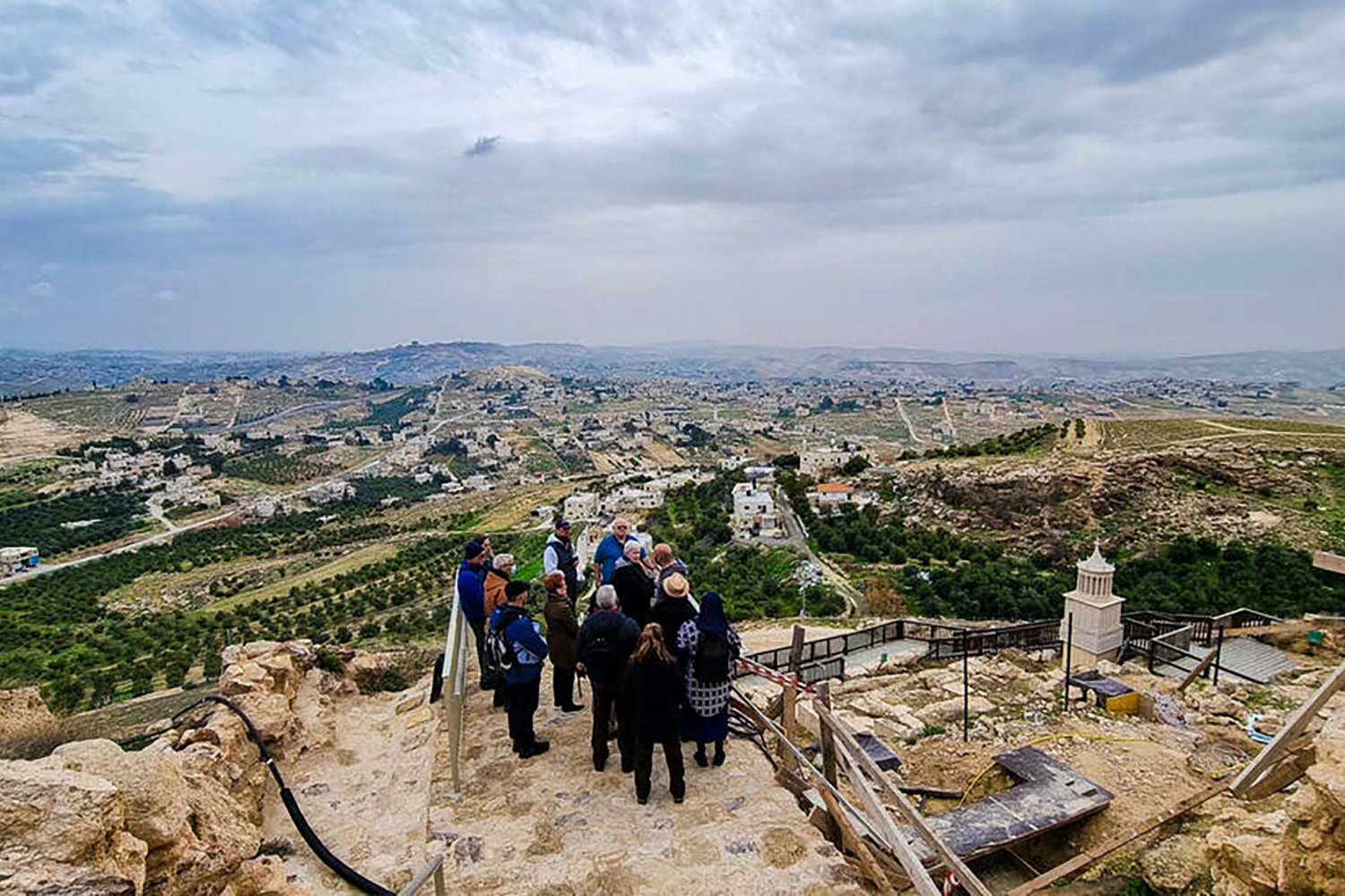 Breathtaking view of Jerusalem from Tantur Ecumenical Institute, Jerusalem