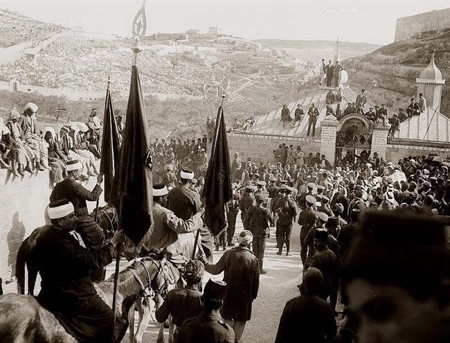 Nebi Musa procession in Palestine, April 1920